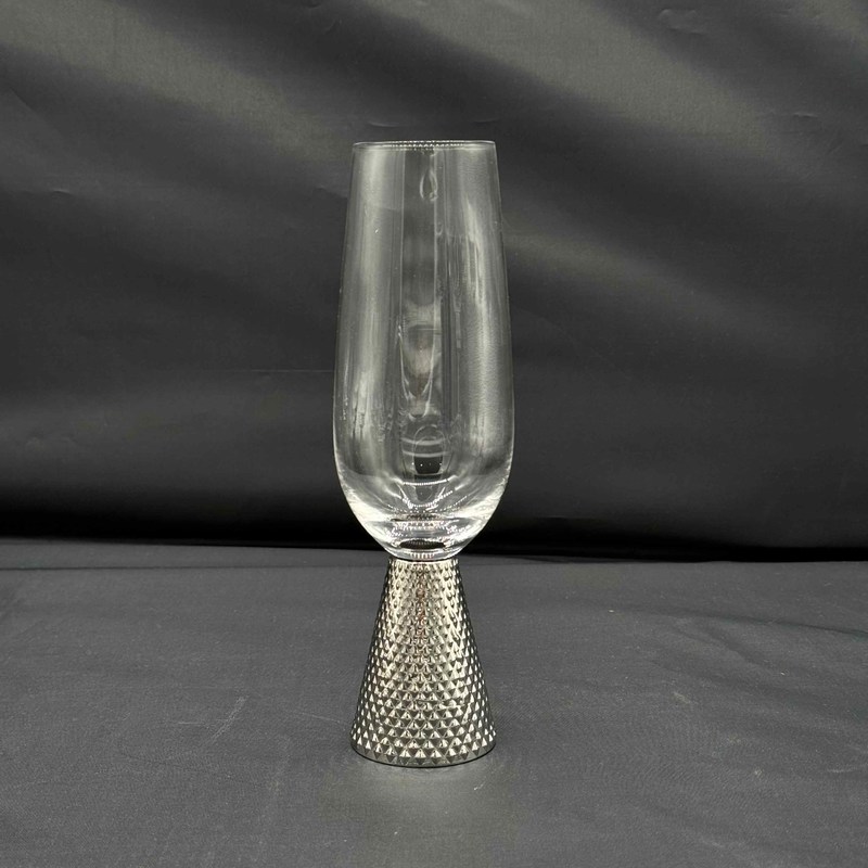 คุณภาพ Electroplate Diamond Base Wine Glass Set โรงงาน