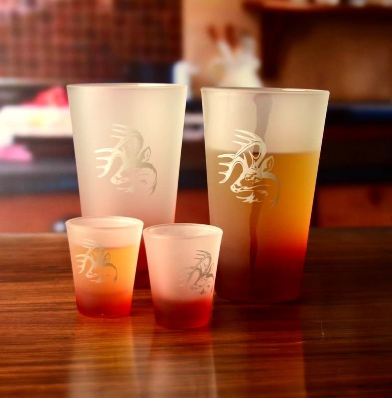 คุณภาพ 2oz Tinting Color Frozen Matte Unique Shot Glasses โรงงาน