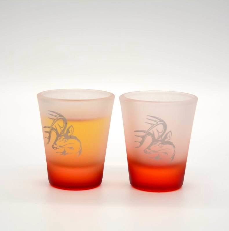 คุณภาพ 2oz Tinting Color Frozen Matte Unique Shot Glasses โรงงาน
