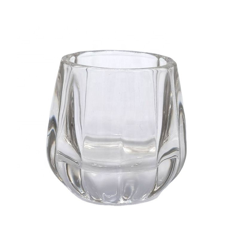 คุณภาพ Pumpkin Shaped Embossed Glass Candle Holders For Tealight โรงงาน