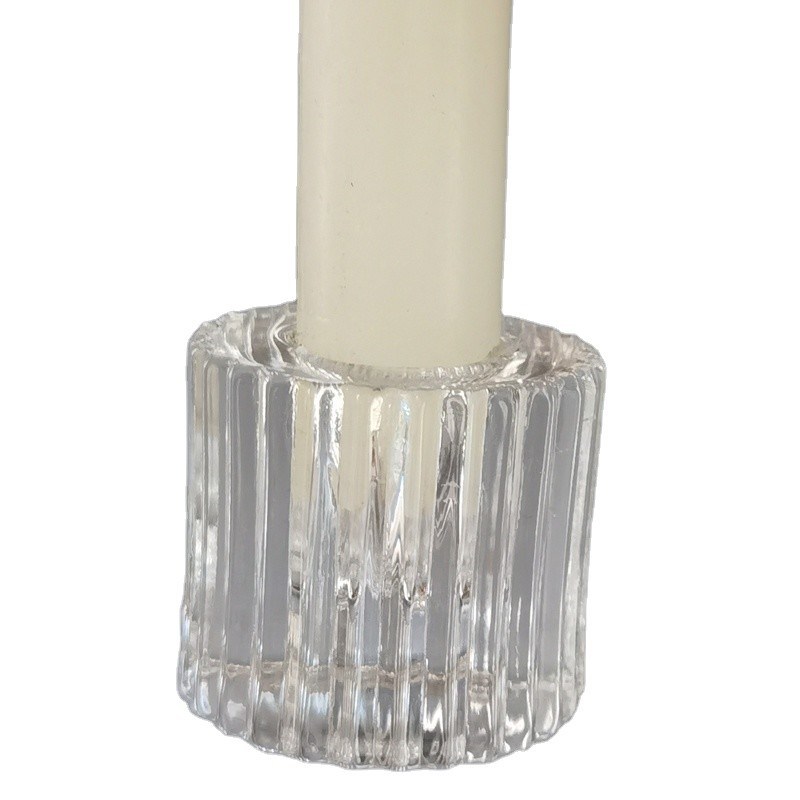 คุณภาพ Crystal Embossed Mini Candle Stand for special event โรงงาน