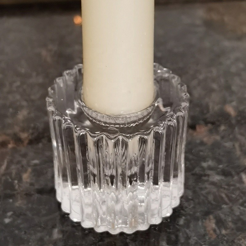 คุณภาพ Crystal Embossed Mini Candle Stand for special event โรงงาน