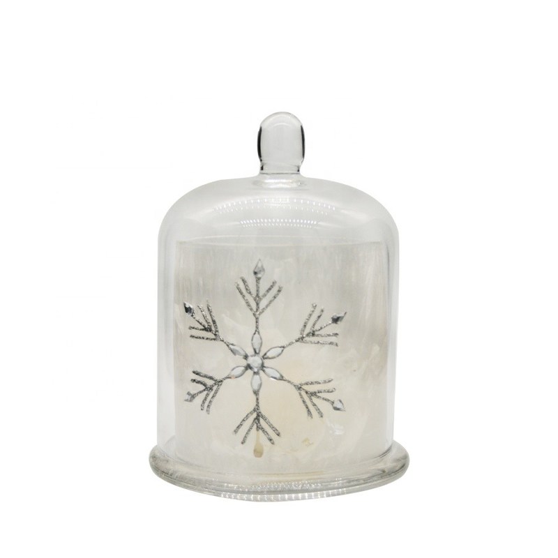 คุณภาพ Frost Glass Candle Holders , Glass Cylinder Candle Holders For Holiday Decoration โรงงาน