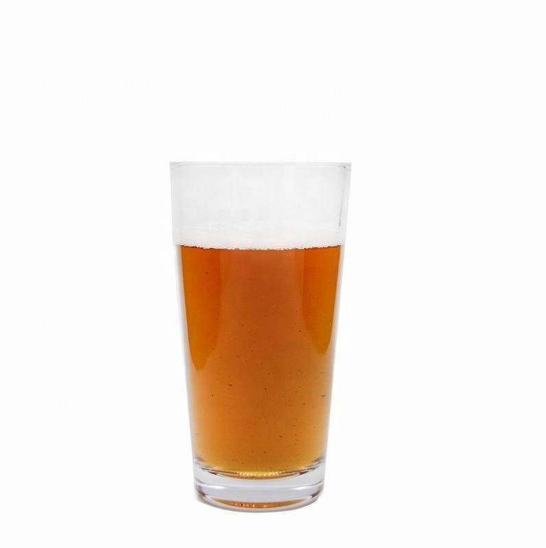 คุณภาพ Tall Giant 20 Oz Pint Craft Beer Glasses With Color Decal โรงงาน