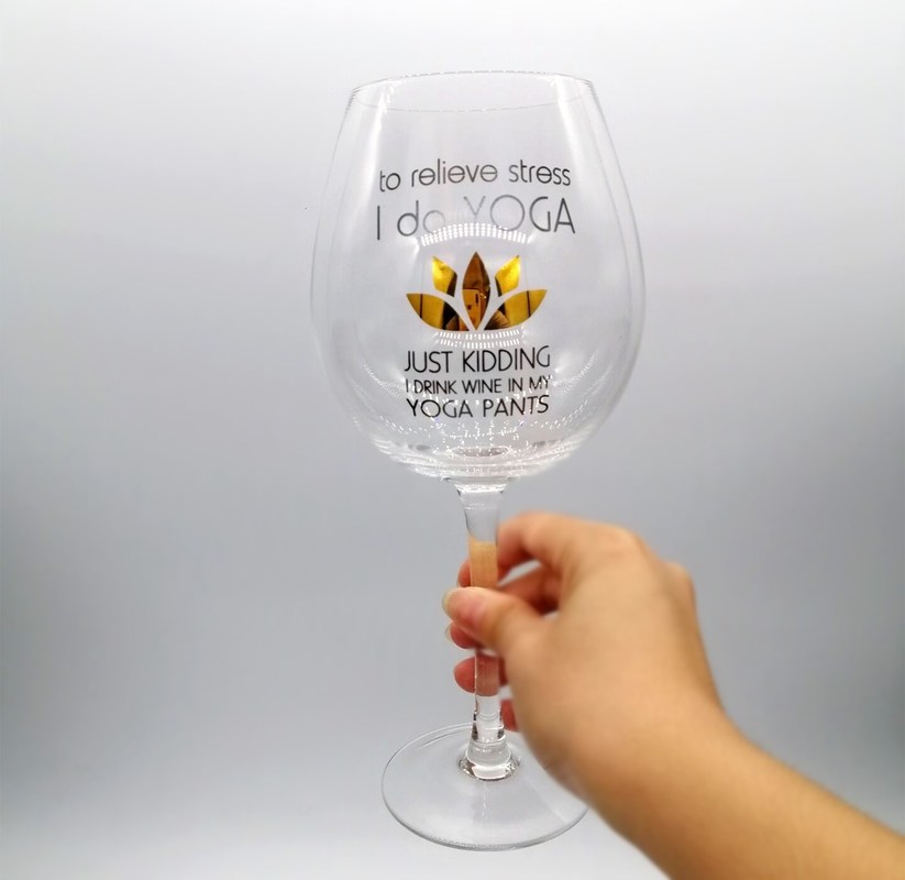 คุณภาพ Mouthblown Large Size 750ml Stemed Crystal Wine Glasses , Crystal Red Wine Glasses โรงงาน