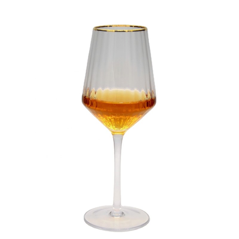 คุณภาพ 16OZ Crystal Wine Glass โรงงาน