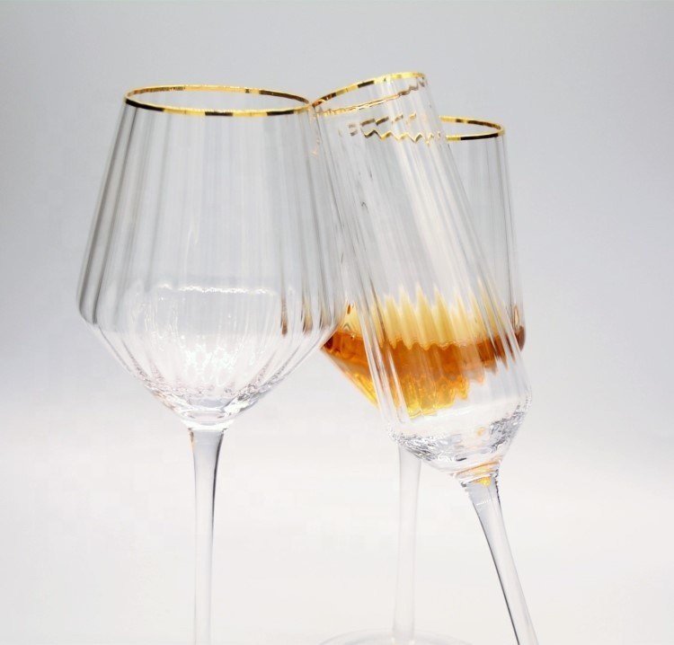 คุณภาพ 16OZ Crystal Wine Glass โรงงาน