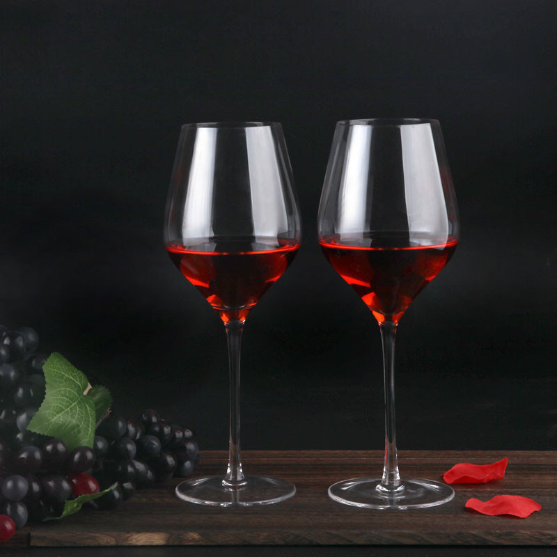 คุณภาพ Hand Blowned Thin Wall Lead Free Crystal Wine Glass โรงงาน