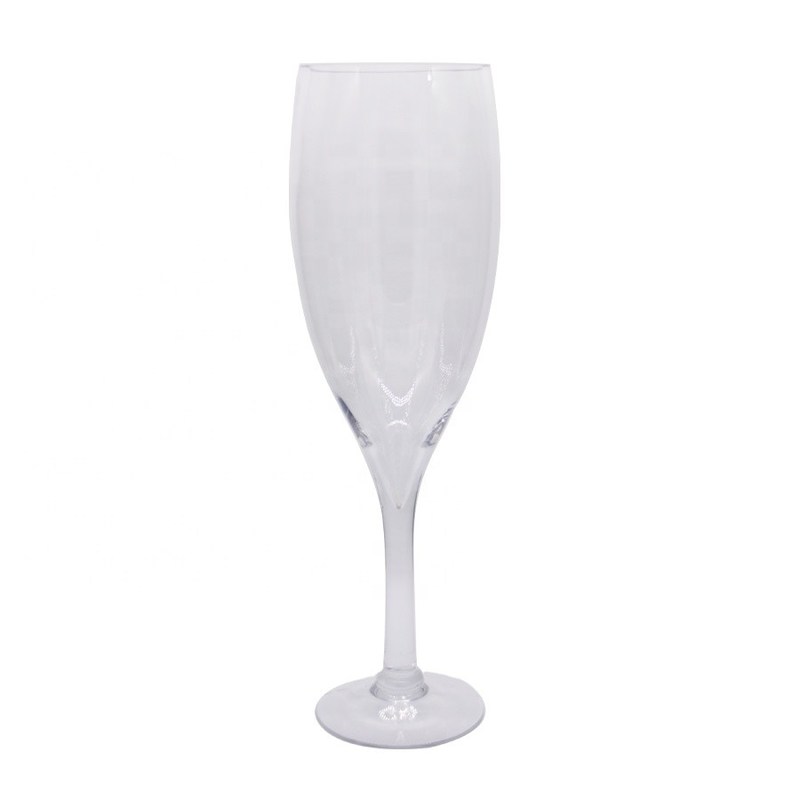 คุณภาพ Europe Style Long Stem Glass Vase Centerpiece For Party โรงงาน