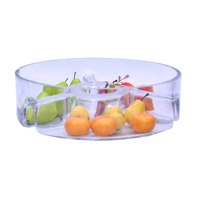 คุณภาพ Handmade Glass Fruit Plate โรงงาน