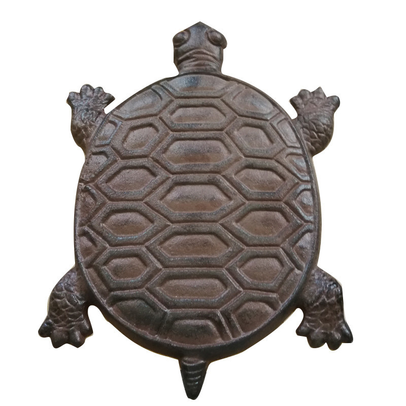 คุณภาพ Turtle Metal Stepping Stone Cast Iron Crafts For Garden โรงงาน
