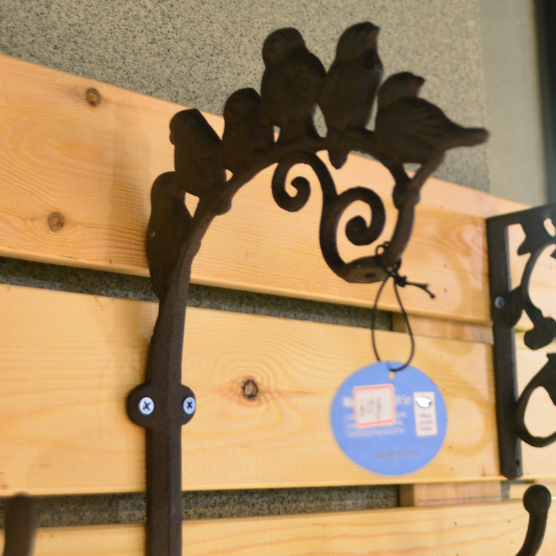 คุณภาพ Pig Shape Vintage Decorative Iron Wall Hooks For Home โรงงาน