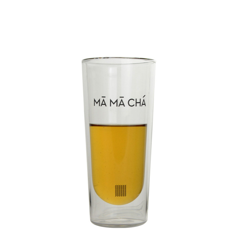 คุณภาพ Double Wall Heat Resistant Round Tall Tumbler Glass โรงงาน