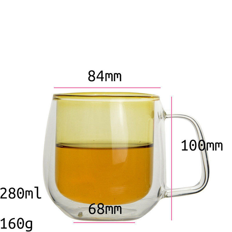 คุณภาพ Large Capacity Double Layer Tumbler Drinking Glasses โรงงาน