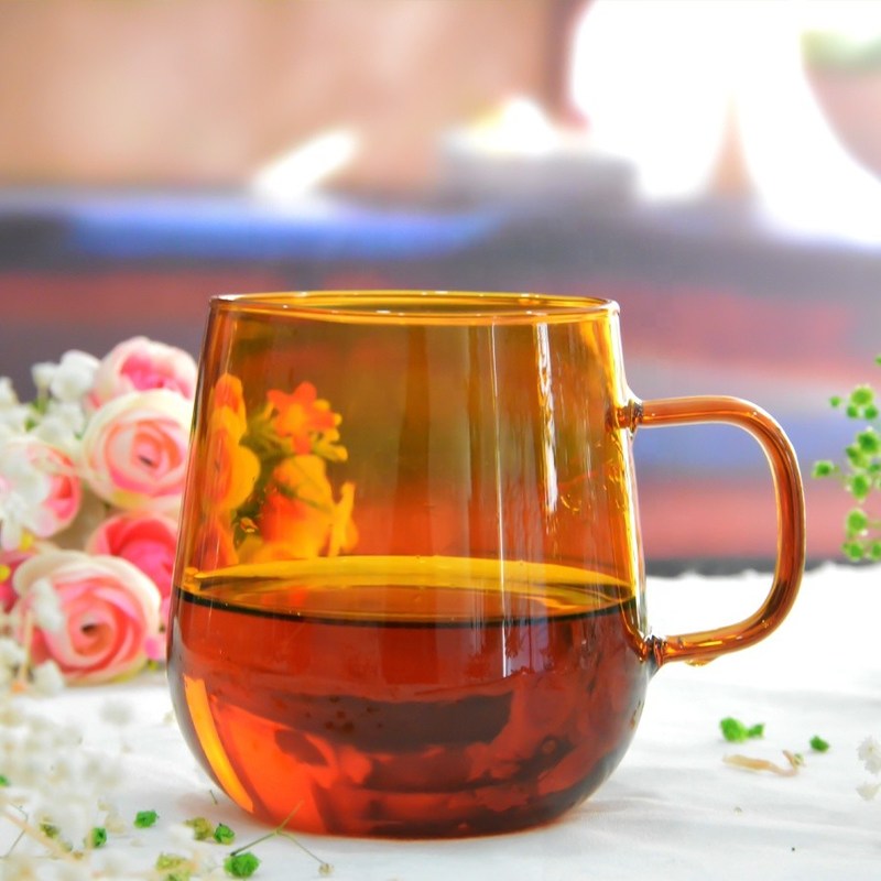 คุณภาพ Colored High Borosilicate Tumbler Drinking Glasses โรงงาน