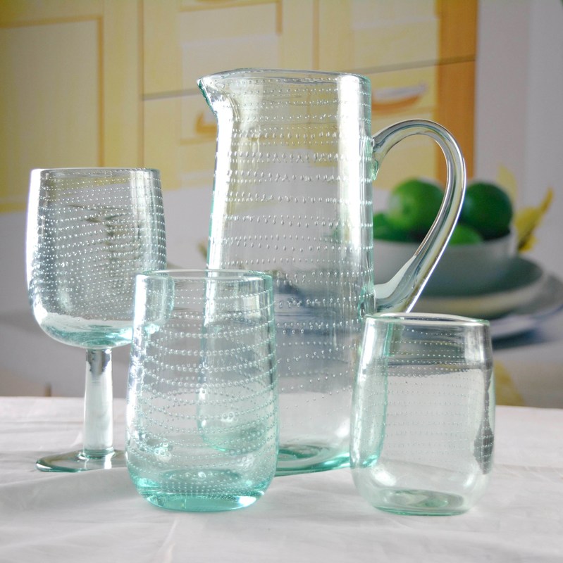 คุณภาพ Spiral Bubbles Tumbler Drinking Glasses โรงงาน