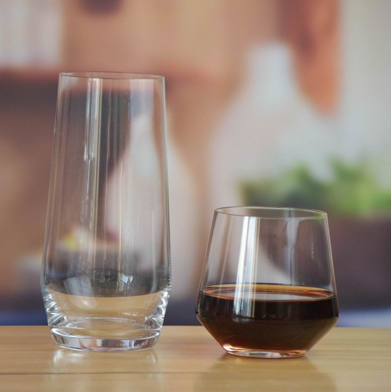 คุณภาพ Stemless 20 Ounce Glass Tumbler For Ice Tea โรงงาน