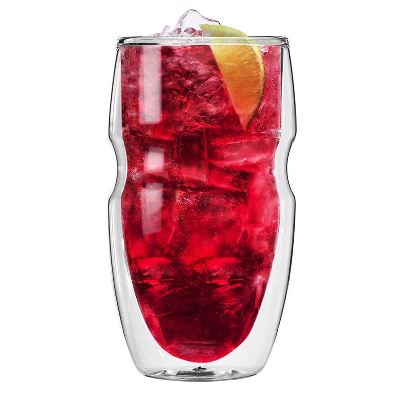 คุณภาพ Personalize Borosilicate Double Wall Tumbler Drinking Glasses โรงงาน