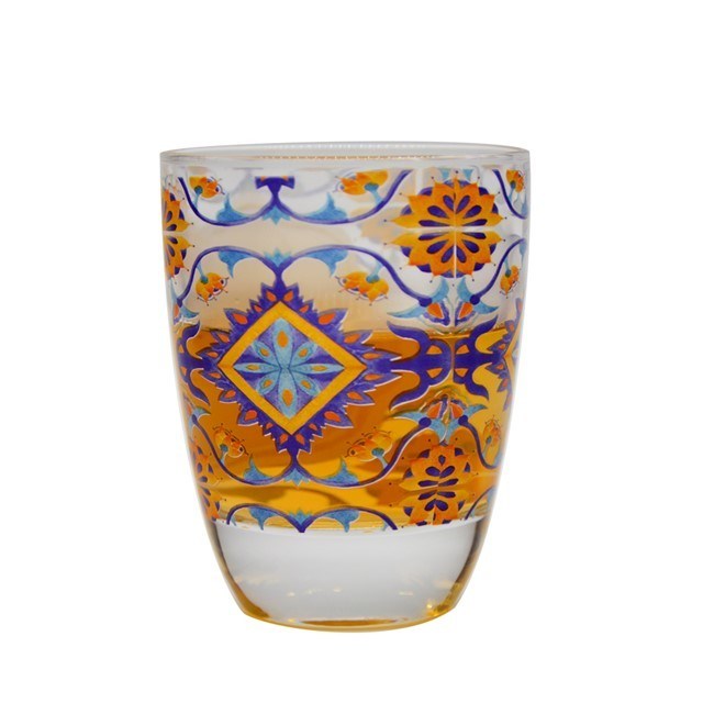 คุณภาพ Heavy Duty Tumbler Drinking Glasses With Decorated Pattern โรงงาน