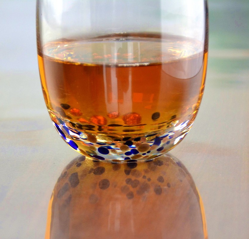 คุณภาพ Red Stars Bottomed Creative Macadam Tumbler Drinking Glasses โรงงาน