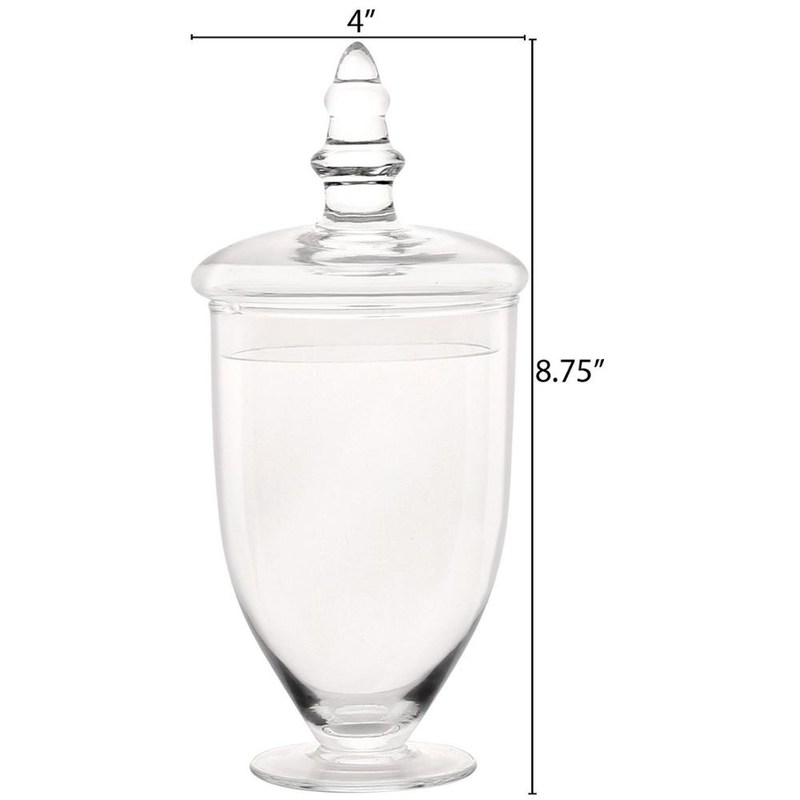 คุณภาพ Multipurpose Set Of 3 Clear Glass Jars For Kitchen โรงงาน