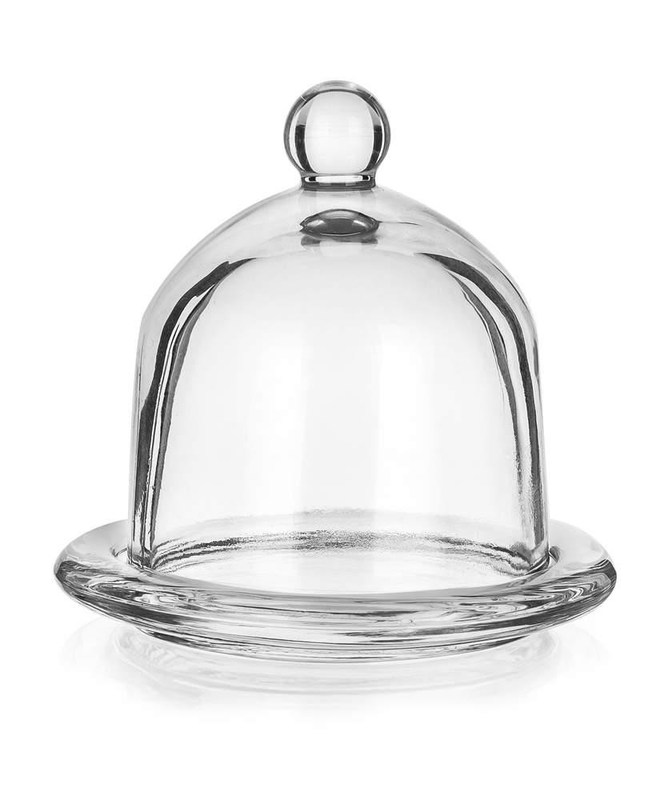 คุณภาพ Transparent Oval Lead Free Glass Butter Keeper ,  Clear Butter Plate โรงงาน