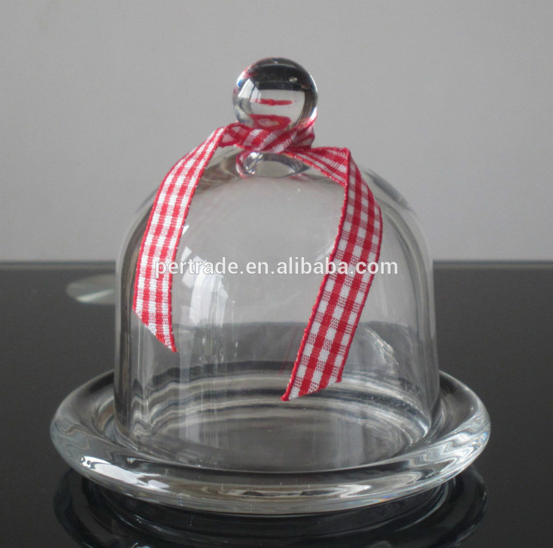 คุณภาพ Mini Round Glass Storage Jars With Cover Lid , Glass Kitchen Canisters โรงงาน
