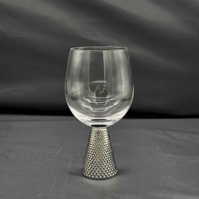 คุณภาพ Electroplate Diamond Base Wine Glass Set โรงงาน