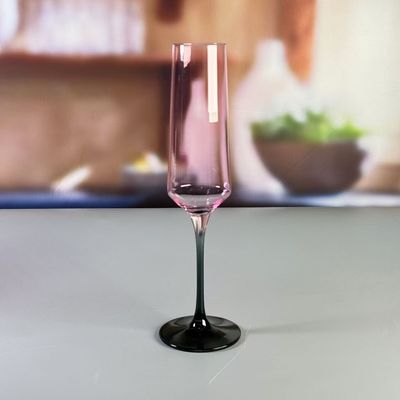 คุณภาพ Hand-blow Color Gradient Wine Glass Set High Quality Crystal Wine Glass For Gift For Weeding โรงงาน