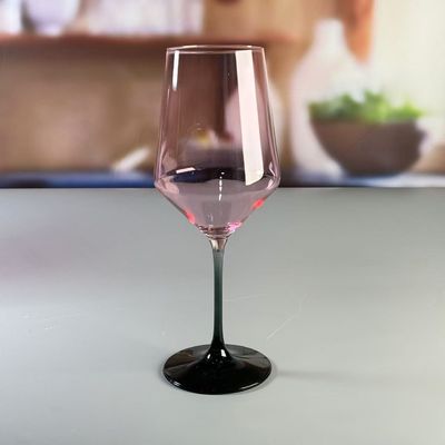 คุณภาพ Hand-blow Color Gradient Wine Glass Set High Quality Crystal Wine Glass For Gift For Weeding โรงงาน