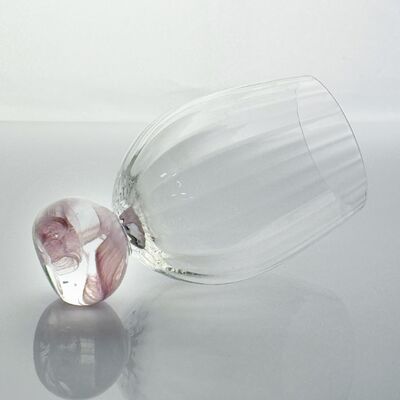 คุณภาพ High Clarity Pink Cloud Crystal Wine Glass Set Designed for in Restaurants Bars and Wine Tasting Events Offering Superior Presentation โรงงาน