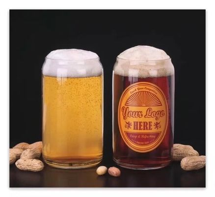 คุณภาพ 250ml Customize Craft Beer Glasses With Logo Printing โรงงาน