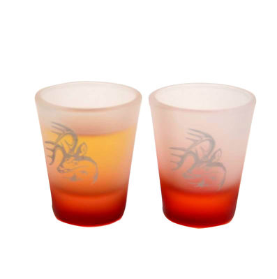 คุณภาพ 2oz Tinting Color Frozen Matte Unique Shot Glasses โรงงาน