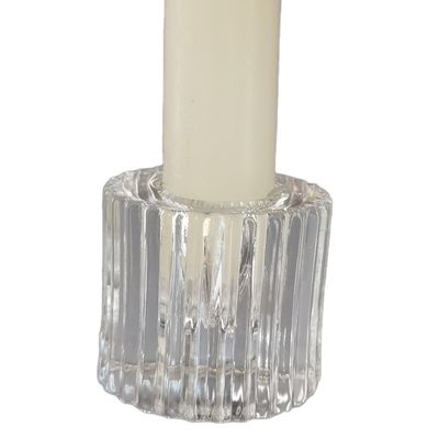 คุณภาพ Crystal Embossed Mini Candle Stand for special event โรงงาน