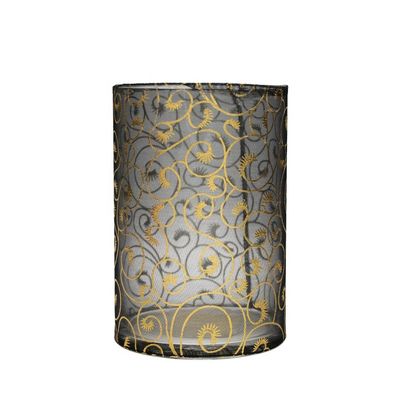 คุณภาพ Decorative Handmade Silk Sleeve Coat Cylinder Candle Holders โรงงาน