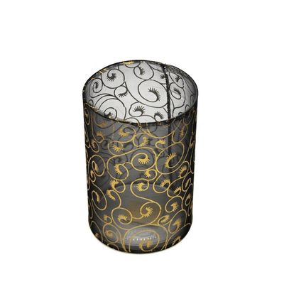 คุณภาพ Decorative Handmade Silk Sleeve Coat Cylinder Candle Holders โรงงาน