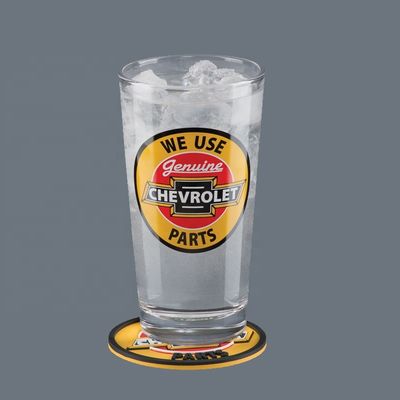 คุณภาพ Tall Giant 20 Oz Pint Craft Beer Glasses With Color Decal โรงงาน