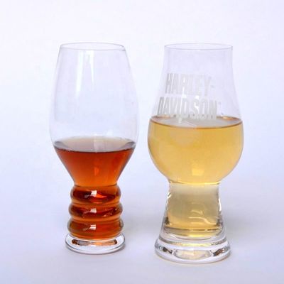 คุณภาพ Sanblusted IPA Glass 525ml Craft Beer Glasses For Bars โรงงาน