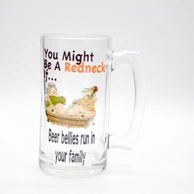 คุณภาพ Color Print Decorated Mug Craft Beer Glasses โรงงาน