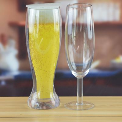 คุณภาพ Decorative 55oz SGS Certificate Craft Beer Glasses โรงงาน