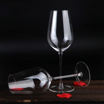 คุณภาพ Hand Blowned Thin Wall Lead Free Crystal Wine Glass โรงงาน
