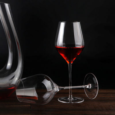 คุณภาพ Hand Blowned Thin Wall Lead Free Crystal Wine Glass โรงงาน