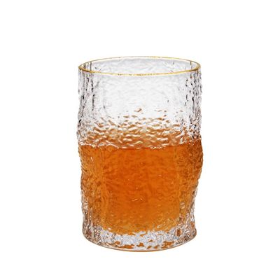 คุณภาพ Creative Embossed Stump Whiskey Glasses , Engraved Whiskey Glasses โรงงาน