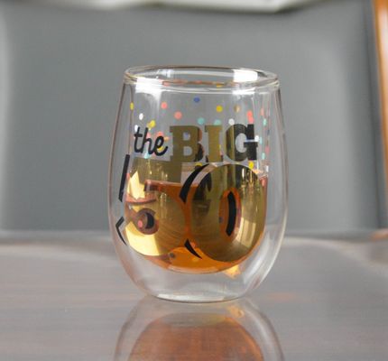 คุณภาพ High Borosilicate Double Wall Handmade Whiskey Glass โรงงาน