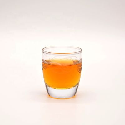 คุณภาพ Platinum 50ml Unique Shot Glasses With Branded Decal Logo โรงงาน