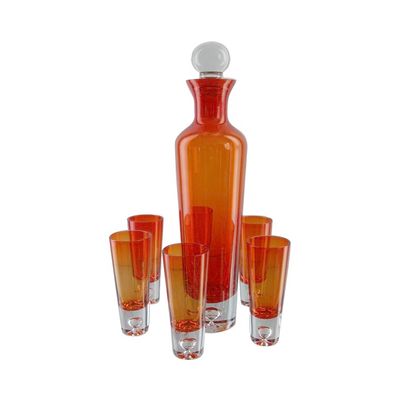 คุณภาพ Round Shape 6 Color Unique Shot Glass Set For Vodka โรงงาน