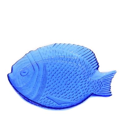 คุณภาพ Fish Shaped Solid Color Charger Plates For Fruit โรงงาน