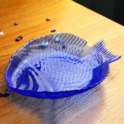 คุณภาพ Fish Shaped Solid Color Charger Plates For Fruit โรงงาน