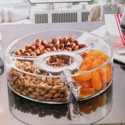 คุณภาพ Handmade Glass Fruit Plate โรงงาน