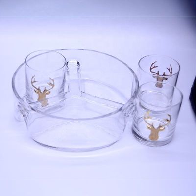 คุณภาพ Handmade Glass Fruit Plate โรงงาน